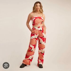 Roark Rishri Red Vintage Pants Vibrant Japanese Canvas